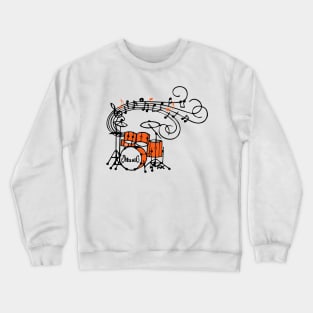 BATERIA CON NOTAS 1 Crewneck Sweatshirt